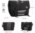OIWAS 14 Inch Messenger Bag for Men, Casual Satchel Shoulder Bag, College Travel Office Briefcase for Women