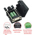 Connector DB9 RS232 D-SUB Male Adapter to Screw Connector, 9 Pin Port with Case