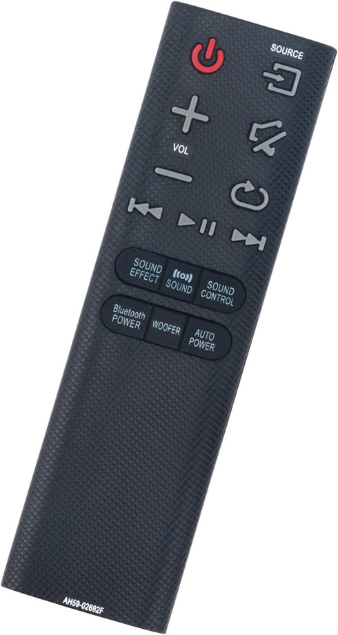AH59-02692F AH59-02692E Replacement Remote Control for Samsung Soundbar HW-J430, HW-J355, HW-J551, and More