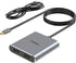 Fairikabe Mini DisplayPort to Dual HDMI Adapter, 4K@60Hz, MST, SST, for Laptop, PC, Monitor, Projector and More