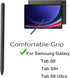 Black Galaxy Tab S9 Ultra S Pen with Bluetooth for Samsung Galaxy Tab S9 Plus, Free 5 Tips