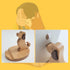 Cell Phone Tablet Wooden Stand Dock Holder, Non-Slip Organizer Charger Station for Desk, Room, Office, Kitchen (Dog)
