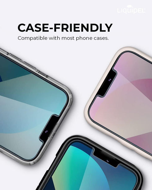 LIQUIPEL Safeguard Tempered Glass Screen Protector for Apple iPhone 12 Pro Max