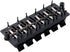 WP12-03B Speaker Terminal Strip, 5Pcs Spring Connection Clip Terminals Block Jointing Clamp Test Clip Jack Socket