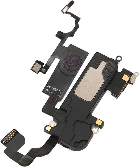 Ear Speaker Cable, Earpiece Proximity Light Sensor Cable, Mic Replacement Compatible with iOS Phone 12 ProMax