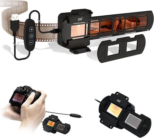 JJC 35mm Film Digitizing LED Light Set for Negatives Copying with 35mm Film