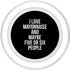Mayonnaise Gifts I Love Mayonnaise, Funny Mayonnaise Meme PopSockets PopGrip for MagSafe