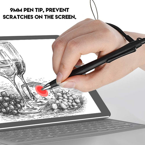T220 Stylus Pen for Tablet X2, Capacitive Stylus for Touch Screens, Tether Phone Touch Pen for Mobile Phone Tablet PC