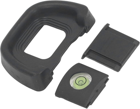 Tbest Eyepiece Eye Cup with Leveler and Hot Shoe Cover Better Observation Effect Replace for Viewfinder Camera
