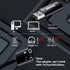 ENVEL USB to 3.5mm Audio Adapter - External Stereo Sound Card with Dual TRS 3-Pole Jack for PS4/PS5/PC