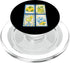 Lemon Juice Citrus Fruit Mediterranean Design Watercolor Lemonade Lemon Citrus Summer Aesthetic PopSockets PopGrip for MagSafe