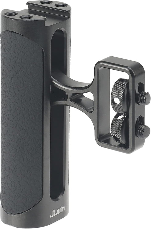 Hersmay Mini Side Handle Camera Hand Grip with 1/4"-20 Screws Stabilizer with ARRI-Style