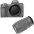 Body Cap & Rear Lens Cap Cover for Nikon Z9 Z50 Z5 Z7 Z6, More Nikon Z Mount Accessories with Hot Shoe Cover