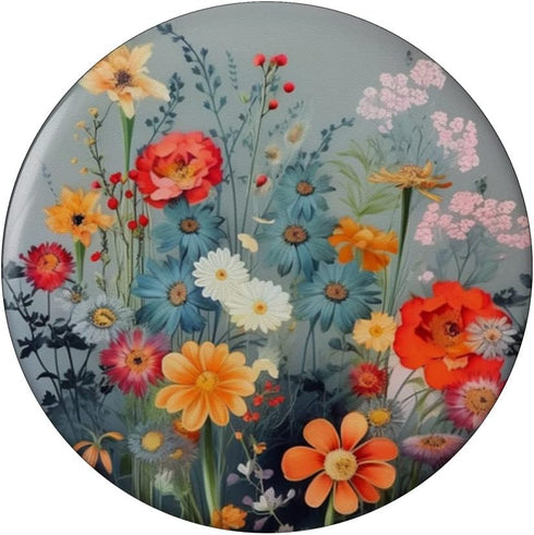 Flower Bouquet Floral Pattern PopSockets Adhesive Grip