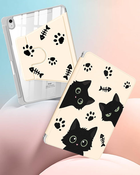 Uppuppy A16 10th 10.9 inch 360 10th 2022/11th 2025 for iPad Case for iPad Generation Case - Degree Rotating Stand Folio