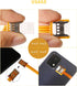 PinQiongZhe 3.9in/10cm2pcs Nano SIM to Micro SIM Card Extension Cable Cell Phone Card Slot Cable Adapter FPC Test Board