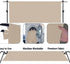 TERSUM 8FTx10FT Beige Photo Backdrop,Photo Booth Portrait Photography Backdrops,Studio Beige Backdrop for Photoshoot