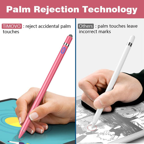 TiMOVO 11th/10th/9th/8th/7th 20Hrs 11"/13"(M3/M2)/5th/4th, 6th/5th 1st Stylus Pen for iPad Generation, Work Palm