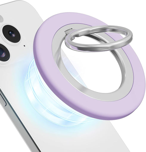 CISID Phone Ring Holder, Dual Sided Magnetic Phone Grip Magnet Cell Phone Finger