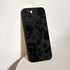 Zrutru 15 for iPhone Case Cute Floral Flower Rose Pattern Design, Aesthetic Butterfly Print Soft TPU Full Camera Lens