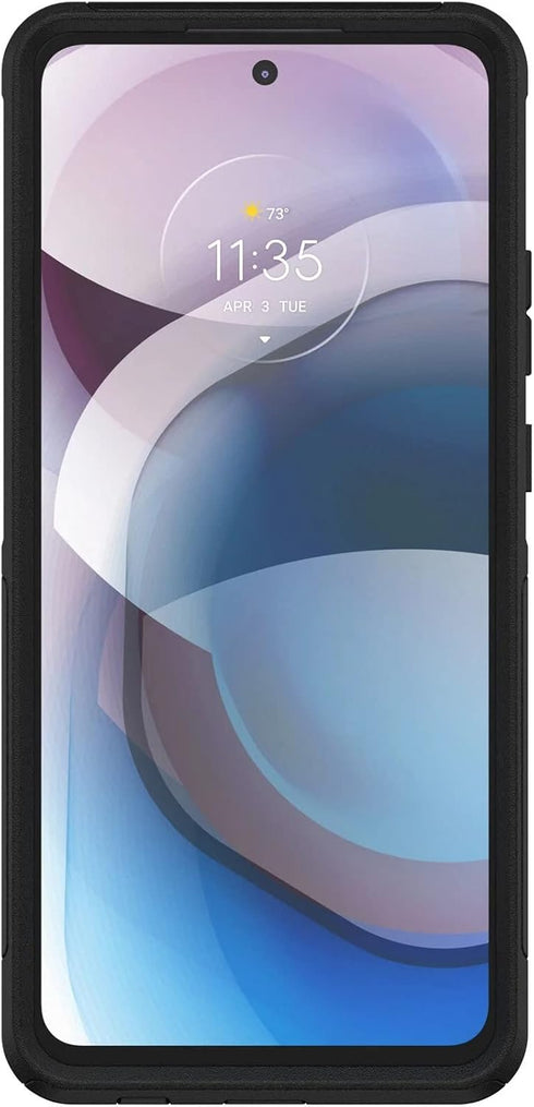OtterBox 5G Commuter Motorola one ace Series Case - Black, Slim & Tough, Pocket-Friendly, with Port Protection
