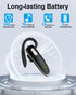 Headset V5.1, Bluetooth Wireless Hands-Free Earpiece with Noise Cancellation, Built-in Microphone for iPhone Android