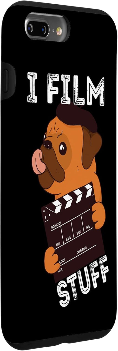 Film Director Filmmaking Videographer Producer Filmmaker 7 Plus/8 I Film Stuff Pug Film Producer Funny Videographer