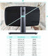 Singingin 65 Inch, Blue Broccoli TV Dust Cover Vintage Flower Victorian Style Computer Monitor Cover Dustproof
