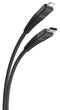 Scosche HDCi4B8SG Heavy-Duty Braided 8-ft USB-C to Lightning Cable, MFi Certified Fast Charging & Data Transfer