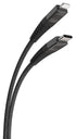 Scosche HDCi4B8SG Heavy-Duty Braided 8-ft USB-C to Lightning Cable, MFi Certified Fast Charging & Data Transfer