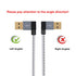 CableCreation Short USB 3.0 Extension Cable 1FT - Left Angle Male to Female Extender Cord, 90 Degree for VR