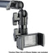 Bulletpoint Drop-Down Lower Phone Placement Kit 20mm-20mm Connector with 1cm Mounting Arm for Vehicle Phone Mounts