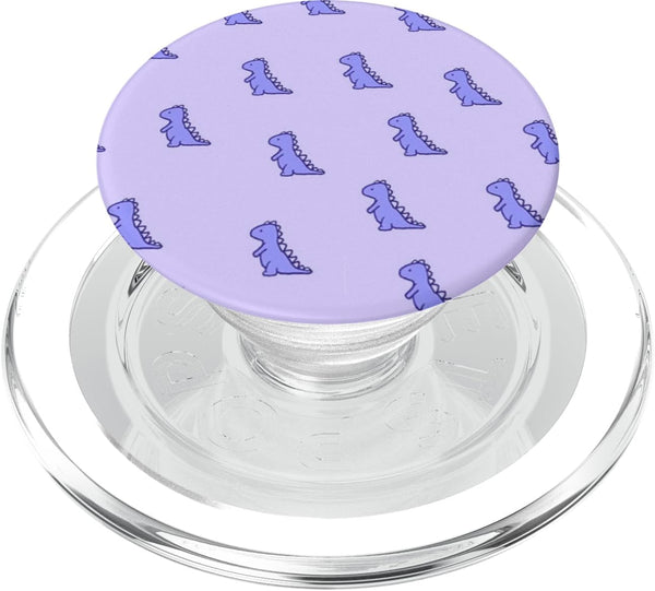 Cute Purple Grip Dino T Rex For Dino Lovers Funny & Cute Dinosaur T Rex Purple Dino in Purple for Girls