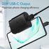 Type C Charger, 25W USB-C PD Fast Charging with 6ft Cable for Samsung Galaxy