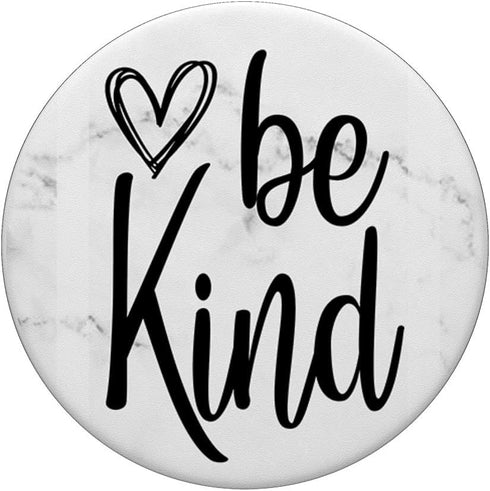 Be Kind PopSockets Grip and Stand for Women Girl Gift - Standard PopGrip for Phones and Tablets