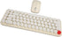 Keyboard Mouse Combo, 2.4G 68 Retro Silent Keys Set, Energy Saving Low Consumption Mini Portable Office Keyboard Mouse