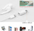 USB C to Lightning Audio Adapter, Type C Male Headphones for iPhone 15, iPad Pro, MacBook, Galaxy S23, S22