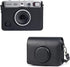 Protective Case for Fujifilm Mini EVO Instant Film Camera, PU Leather Bag with Strap (Black2)