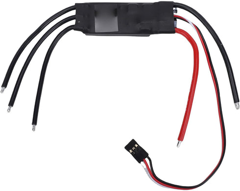 40A 2-4S AM32 Zunate Brushless ESC for Fixed Wing Quadcopters and Multirotor, LiPo Support with BLHeli and Open Source