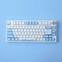 Hyekit 137 Set PBT Keycaps Keys Melody of The Sea Keycap Dye-Sublimation Cute Keycaps XDA Profile for Cherry Gateron MX