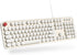 USB Wired Computer Keyboard, Full Size Office Keyboard with Number Pad, Caps Indicators, Foldable Stands for PC Laptop