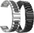 Valkit Compatible with Samsung Galaxy Watch 46mm, Galaxy Watch 3 45mm, Gear S3 Classic, 2 Pack Stainless Steel Bands
