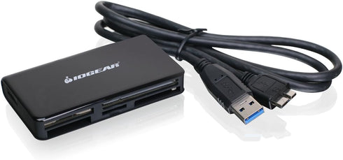 IOGEAR USB 3.0 Compact Flash Memory Card Reader - Rate Up To 5Gbps