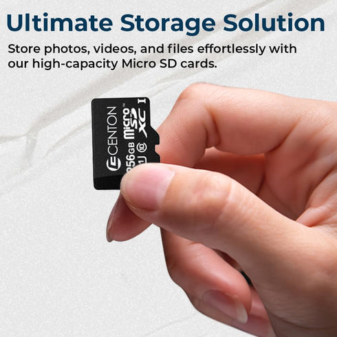 Centon A1 V10 U1 10 64GB, 3 Pack Electronics Micro SD Card, UHS-I / / / / Class Flash Memory Card for Phones, Tablets