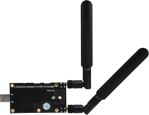 NGFF (M.2) to USB 3.0 Adapter, M.2 B Key Converter to USB Reader with SIM Card Slot