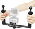 Shoot Aluminium Alloy Handheld Stabilizer Tray Handle Grip for Hero Cameras and LED Video Lights