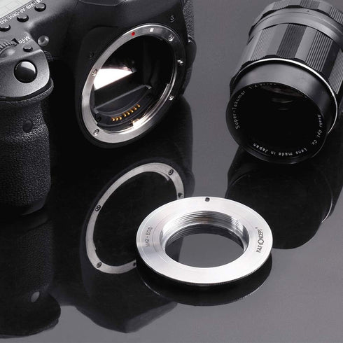 M42 M42 1300D 200D 750D 80D 800D 7D 6D 5D 77D 1200D 600D 70D to EOS, K&F Lens Mount Adapter for Mount Lens to EF EF-S
