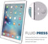 iCoverCase Clear Case for iPad 10.2" (2021/2020/2019), Ultra-Thin Transparent Soft TPU Back Cover for 9th/8th/7th Gen