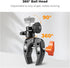 K&F Concept Super Clamp Camera Clamp with 360° Ballhead for GoPro/AKASO/Insta360 Action Cameras