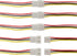 20Pairs JST XH 2.54mm 3Pins Connector - Female and Male JST Connection Plug with 200mm 26AWG Cable